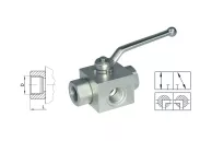 Trojcestné hydraulické ventily pro systémy BSP