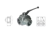 Trojcestné hydraulické ventily pro systémy BSP