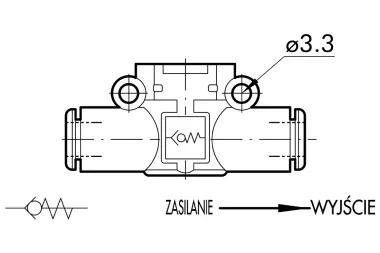 Pneumatické zpětné ventily pro zásuvné potrubí