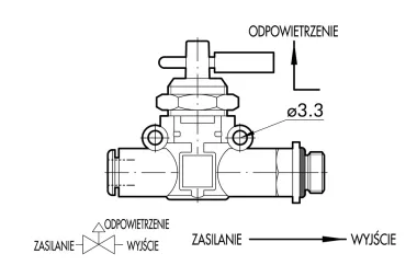 Pneumatické uzávěrové ventily zajištěné visacími zámky