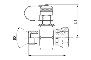 Měřicí přípojky M16x2 s PVC zátkami pro průmysl.