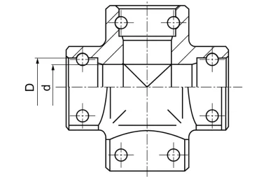 Křížová spojka STECKO 4x spojka, automatová ocel