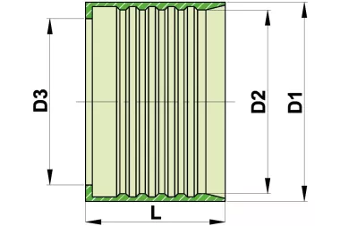 Upínací pouzdra LDR LD LR pro uchycení AISI 316