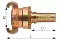 Drážková spojka 42 mm DIN 3238 litina ocel